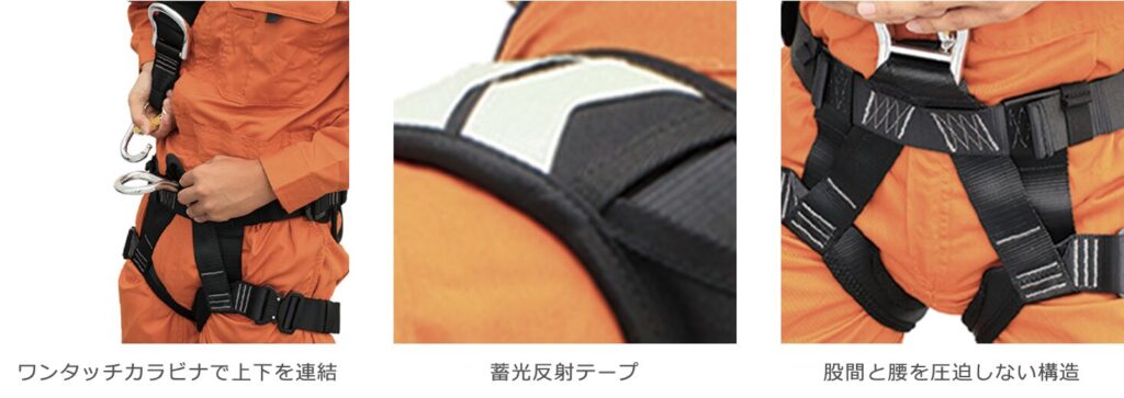 レスキューハーネス フルボディ