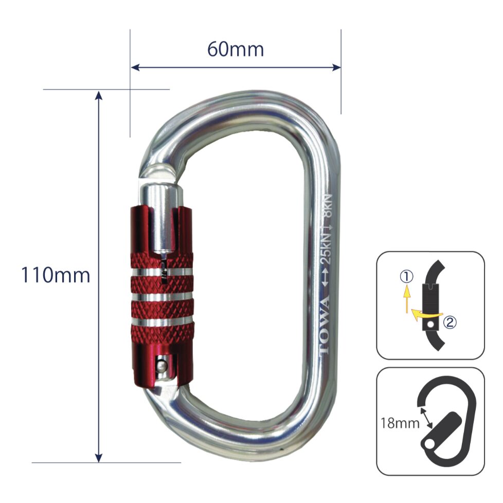 ラルゴカラビナ ロックセーフ