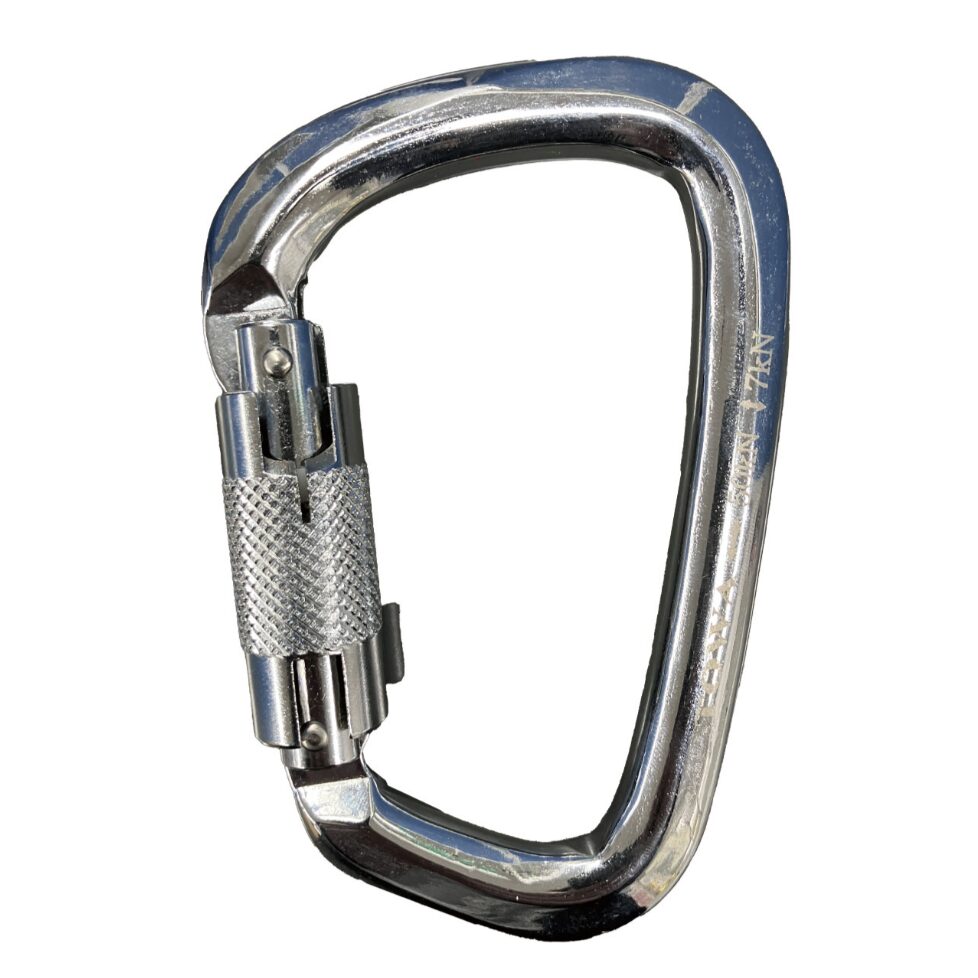 レスキュー スチールカラビナ オートロック