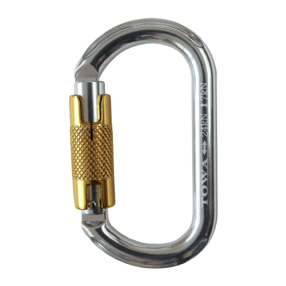 オーバルカラビナ オートロック